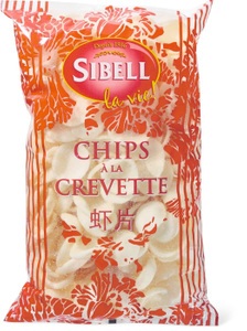 Sibell, SIBELL CHIPS DE CREVETTES, Sibell Chips crevettes