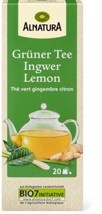 Alnatura, Alnatura Grüner Tee Ingwer Lemon, Alnatura Grüner Tee Ingwer Lemon