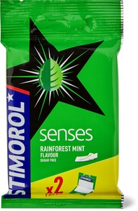 Stimorol, Stimorol Senses Rainforest Mint, Stimorol Kaugummi Senses Rainforest Mint 2 Pack