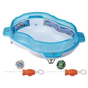 Hasbro, Beyblade Burst Rise Hypersphere Vertical Drop Battle Set, Geschicklichkeitsspiel, Beyblade Hypersphere Vertical Drop Battle Spielset