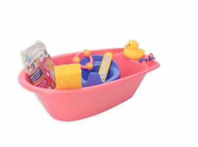 undefined, Badewannenset, Heless Badewannenset Puppenzubehör