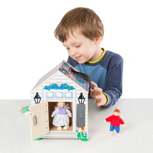 Melissa & Doug, Melissa & Doug Motorik-Spielzeug TÜRKLINGEL mit Figuren, 