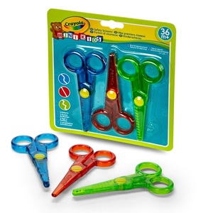 undefined, Crayola 3x sichere Kinderscheren, Crayola Mini Kids 3 Kinder-Scheren