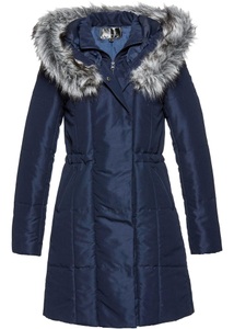 bpc selection, Longjacke mit Fellimitat, 
