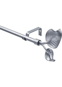 bpc living bonprix collection, Gardinenstange mit Endstück Blatt, 