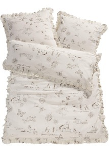 bpc living bonprix collection, Bettwäsche mit Rüschen, 