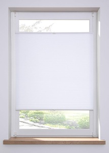 bpc living bonprix collection, Wabenplissee mit Glitzerdruck, 