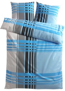 bpc living bonprix collection, Bettwäsche mit Karos, 