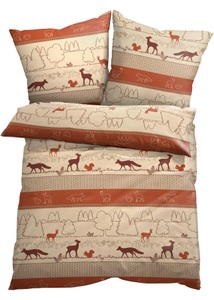 bpc living bonprix collection, Bettwäsche mit Tieren, 