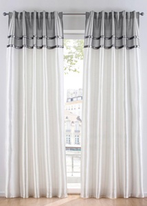 bpc living bonprix collection, Vorhang mit Glitzerstreifen (1er Pack), 