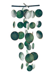bpc living bonprix collection, Gartendeko Windspiel mit Capizmuscheln, 