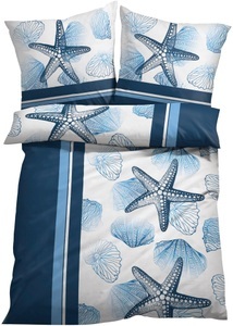 bpc living bonprix collection, Bettwäsche mit Seestern, 