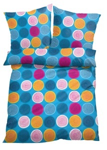 bpc living bonprix collection, Bettwäsche mit Kreisen, 