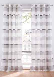bpc living bonprix collection, Gardine mit Streifen (1er Pack), 
