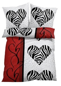 bpc living bonprix collection, Bettwäsche mit Herzen, 