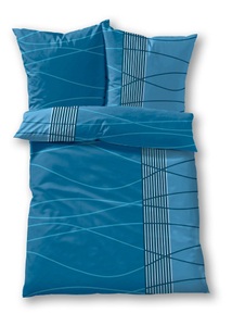 bpc living bonprix collection, Bettwäsche mit Wellen, 