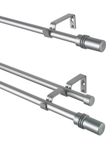bpc living bonprix collection, Gardinenstange mit Endstück Zylinder, 