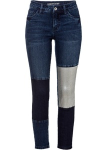 Rainbow, Super-Skinny-Jeans mit Glanz-Patches, 