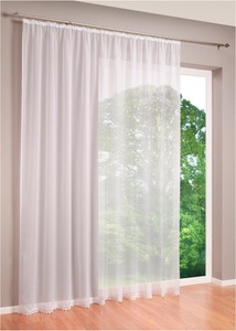 bpc living bonprix collection, Gardine mit Spitzenkante, 