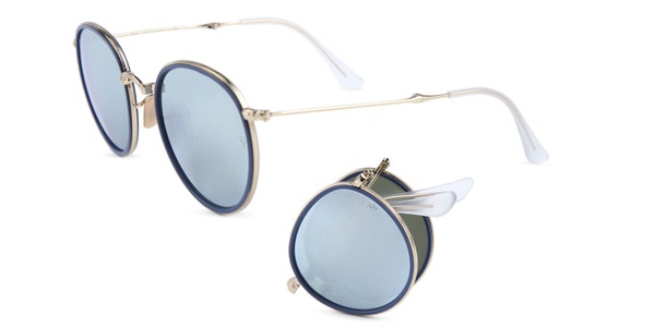 Ray-Ban, Ray-Ban RB3517 - 001/30 Green Mirror Silver 51/22, Ray-Ban ROUND RB 3517 001/30