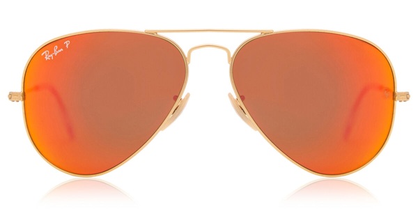 Ray-Ban, Ray-Ban Aviator large RB 3025 112/4D, Ray-Ban Sonnenbrillen RB3025 Aviator Flash Lenses Polarized 112/4D
