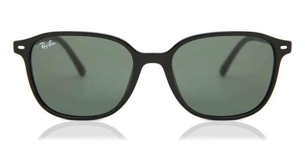 Ray-Ban, Ray-Ban Sonnenbrillen RB2193 Leonard 901/31, Ray-Ban RB 2193 LEONARD Unisex-Sonnenbrille Vollrand Eckig Acetat-Gestell, schwarz