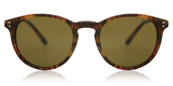 POLO RALPH LAUREN, Polo Ralph Lauren Sonnenbrillen PH4110 501773, Polo by Ralph Lauren PH4110 Unisex-Sonnenbrille Vollrand Panto Acetat-Gestell, braun