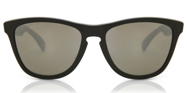Oakley, Oakley Frogskins Sunglasses matte black/prizm black polarized 2020 Brillen