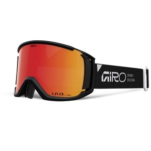 Giro Revolt Vivid Skibrille, Farbe: SCHWARZ, Grösse: one size, Für Brillenträger OTG