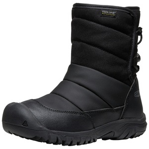 Keen, KEEN Kids C Puffrider WP Winterschuhe unisex, black/steel grey, Grösse: 31, KEEN Kids C Puffrider WP Winterschuhe unisex, black/steel grey, Grösse: 31