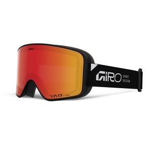 Giro Method II Vivid Skibrille, Farbe: SCHWARZ, Grösse: one size, Für Brillenträger OTG