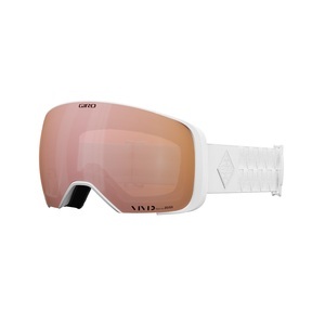 Giro Comp Vivid Skibrille, Farbe: white bliss;vivid rose gold S2;+S1, Grösse:one size