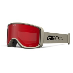 Giro Sagen Flash Skibrille, Farbe: BEIGE, Grösse: one size, Für Brillenträger OTG