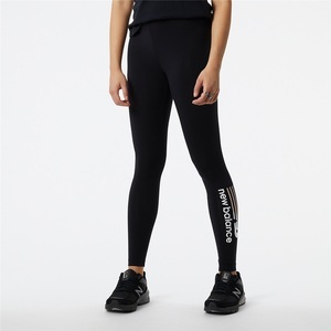 NEW BALANCE, New Balance Damen Tight W NB Classic Legging, Schwarz, Fitted, ideal für Freizeit & Reisen, New Balance W NB Classic Legging Fitted Damen, schwarz, Grösse: L