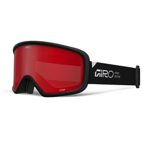 Giro, Giro Stomp Flash Skibrille, Farbe: SCHWARZ, Grösse: one size, Für Brillenträger OTG, Giro Kinder Stomp Skibrille