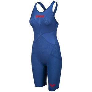 ARENA, Arena Damen Wettkampfanzüge Arena Damen Wettkampfanzüge W Powerskin Carbon Glide Ob, Blau, ideal für Wassersport, Blau, Arena Powerskin Carbon Glide Ob Wettkampfanzug Damen Blau, Grösse: 34