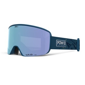 Giro Axis Vivid Skibrille, Farbe: BLAU, Grösse: one size, Für Brillenträger OTG