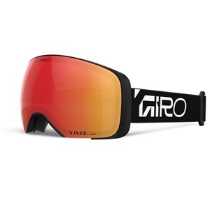 Giro Comp Vivid Skibrille, Farbe: SCHWARZ, Grösse: one size, Inklusive zusätzlicher Scheibe für schlechte Sichtverhältnisse