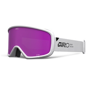 Giro Stomp Flash Skibrille, Farbe: WEISS, Grösse: one size, Für Brillenträger OTG