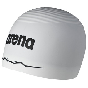 Arena Unisex Wettkampfbadekappen Aquaforce Wave Cap, Weiss