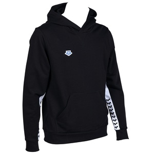 ARENA, Arena Unisex Kapuzenpullover Arena Unisex Kapuzenpullover Icons Hooded Sweat Solid, Schwarz, Regular Fit, ideal für Freizeit & Reisen, Schwarz, Arena Arena Icons Hooded Sweat Solid unisex Schwarz, Grösse: L