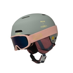 Giro Crüe MIPS Skihelm/Skibrille Kombo, Farbe: BLAU, Grösse: XS, Brille und Helm Combo