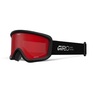 Giro Chico 2.0 Flash Skibrille, Farbe: SCHWARZ, Grösse: one size, Für Brillenträger OTG