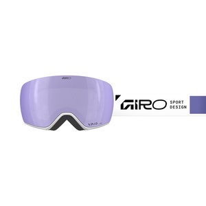 Giro Article II Vivid Skibrille, Farbe: WEISS, Grösse: one size, Für Brillenträger OTG