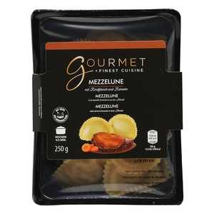 Gourmet, Frische gefüllte Pasta mit Rindfleisch & Rotwein, Frische gefüllte Pasta mit Rindfleisch & Rotwein