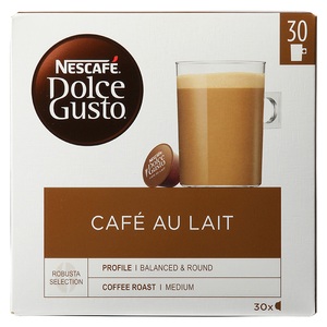 undefined, NESCAFÉ Dolce Gusto Kaffeekapseln, Café au lait, NESCAFÉ Dolce Gusto Kaffeekapseln, Café au lait