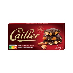 Cailler, Tafelschokolade, Crémant-Mandeln, Tafelschokolade, Crémant-Mandeln