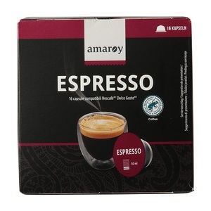 AMAROY, Kaffeekapseln, Espresso, Kaffeekapseln, Espresso