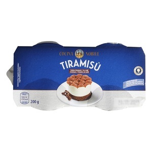 Cucina Nobile, Italienisches Dessert Tiramisu, 2er-Pack, Italienisches Dessert Tiramisu, 2er-Pack