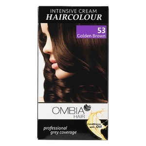 OMBIA HAIR, Haarfarbe, Goldbraun, Haarfarbe, Goldbraun